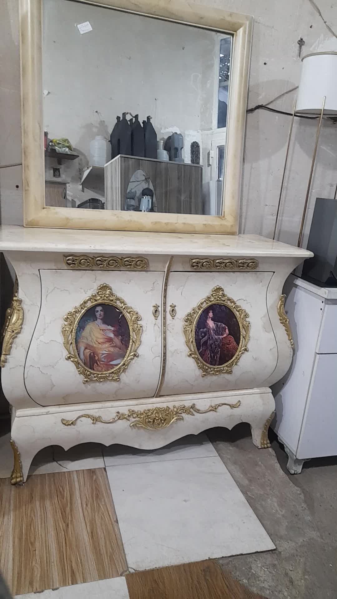 آینه و کنسول|بوفه، ویترین، کنسول|مهاباد (آذربایجان غربی), |دیوار