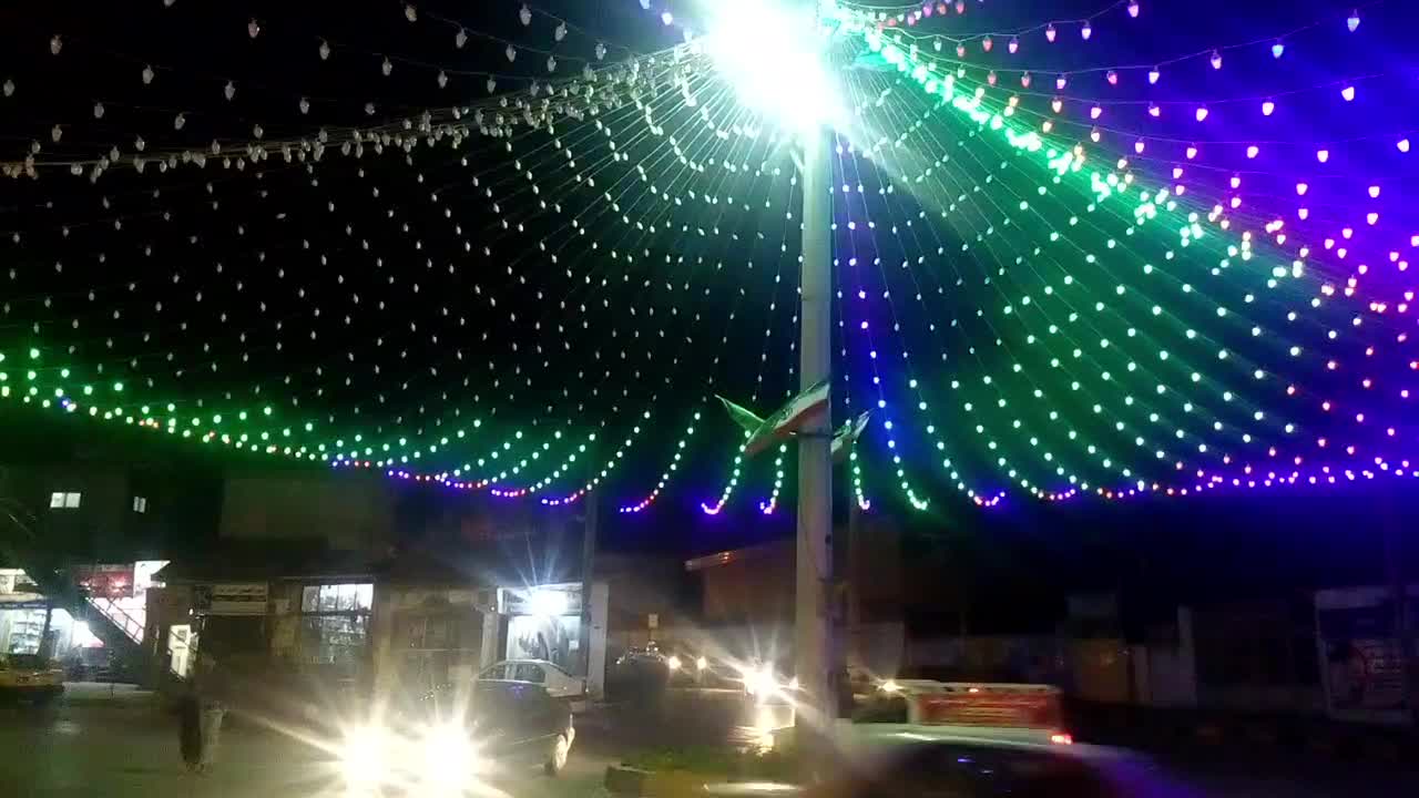 ریسه بلوطی|لامپ و چراغ|برخوار, |دیوار