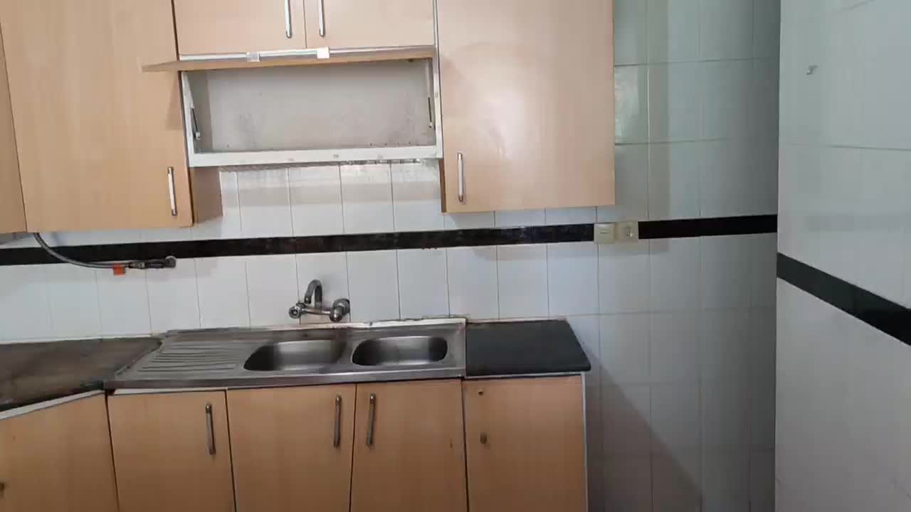 کابینت فلز و چوب همراه با هود و آبچک و سینک دوقلو|آب‌چکان و نظم‌دهنده ظروف|مرودشت, فرهنگ|دیوار
