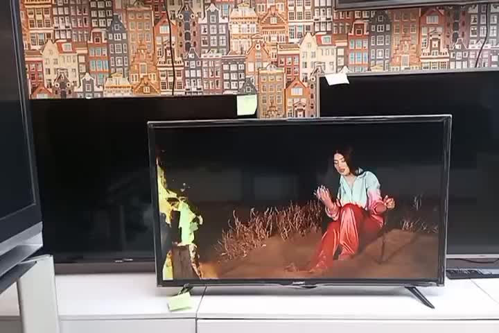 تلویزیون ۴۳اینچ جنرال Tk|تلویزیون و پروژکتور|تبریز, |دیوار