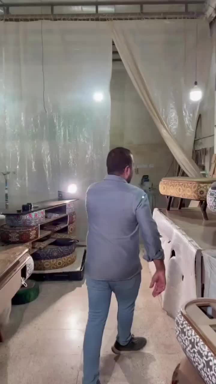 پاف نیمکتی 120 و 90 و پاف بالشتی آکام|صندلی و نیمکت|مشهد, خین عرب|دیوار