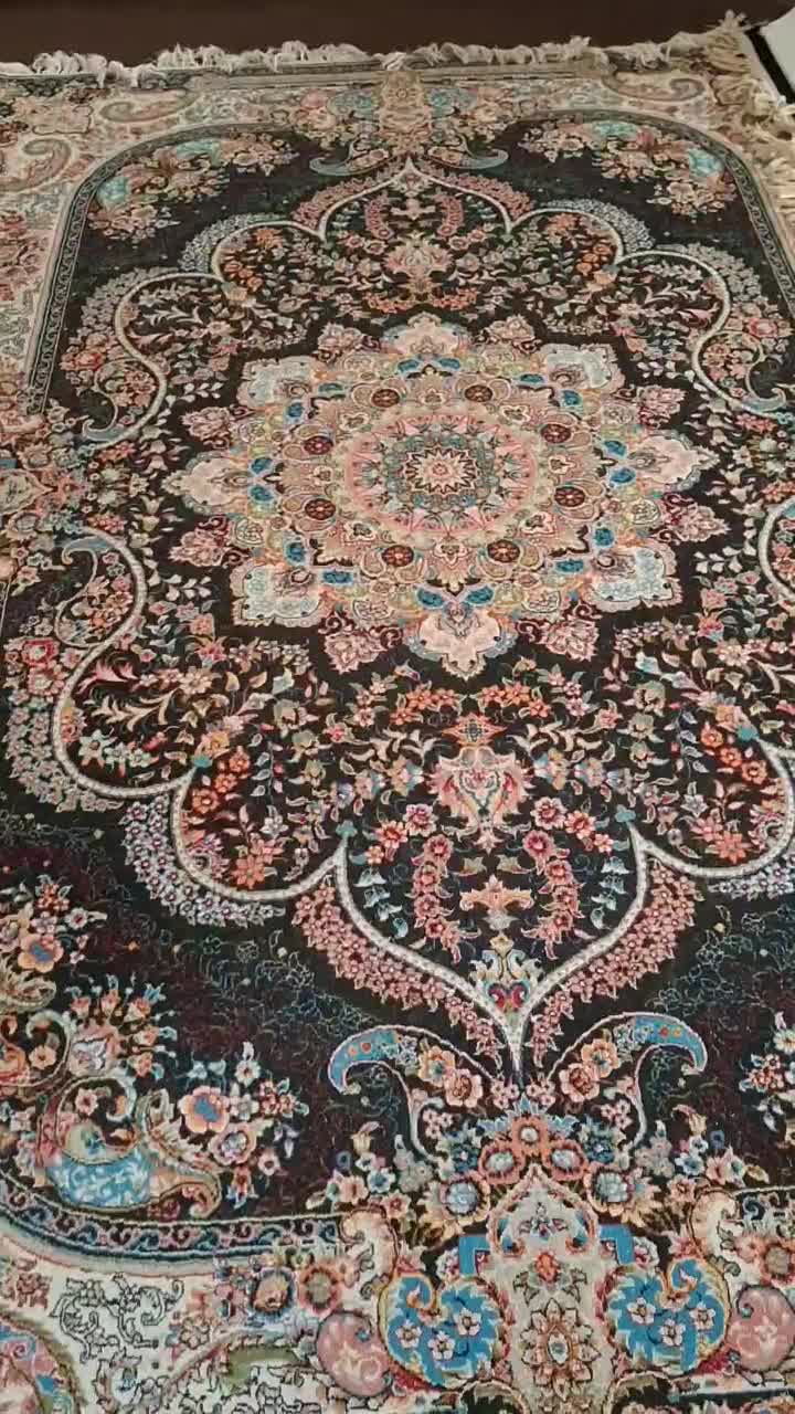 ۲ عدد فرش ۳ در ۲ متری|فرش|ابریشم, |دیوار