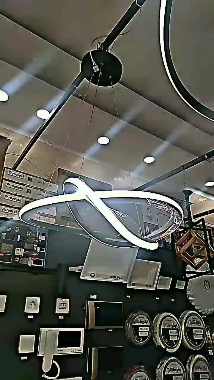 لوستر ال ای دی مدل کلاه شاپوری|لوستر و چراغ آویز|شهریار, شهرک شاهد|دیوار