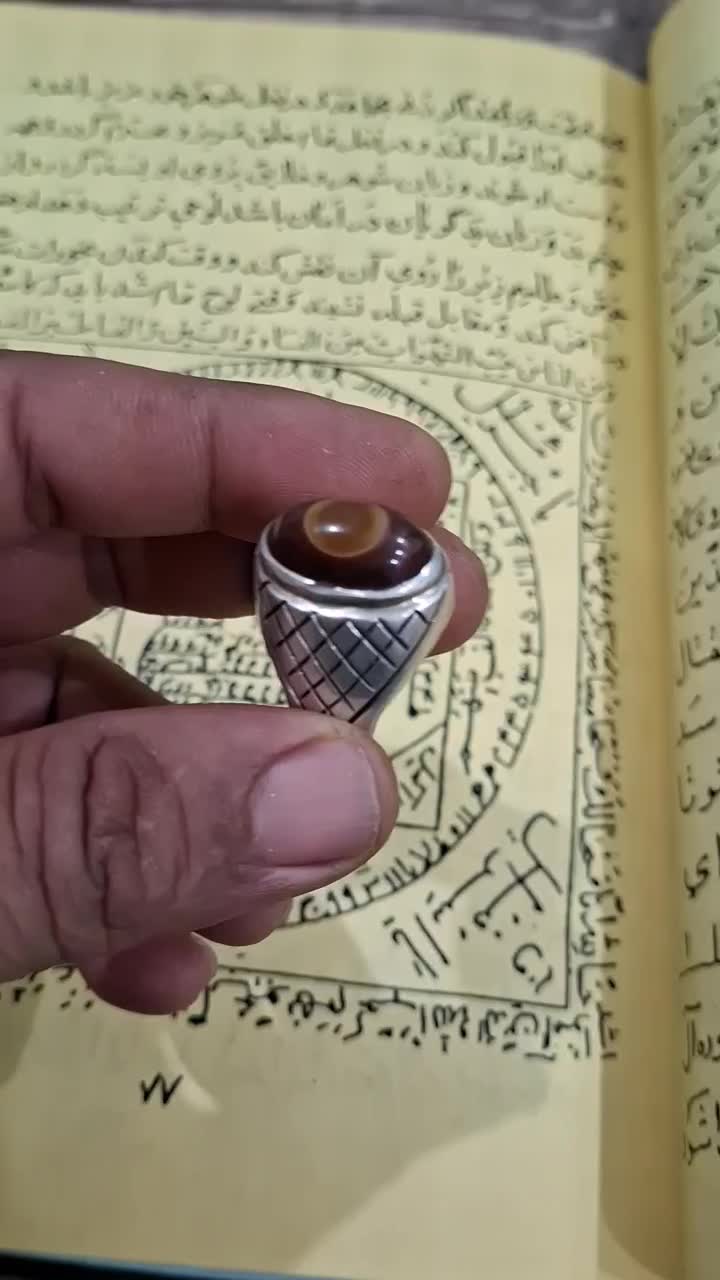 انگشتر برد سلیمانی تک چشم اگهی حتما بخون|جواهرات|اهواز, کوی علوی|دیوار
