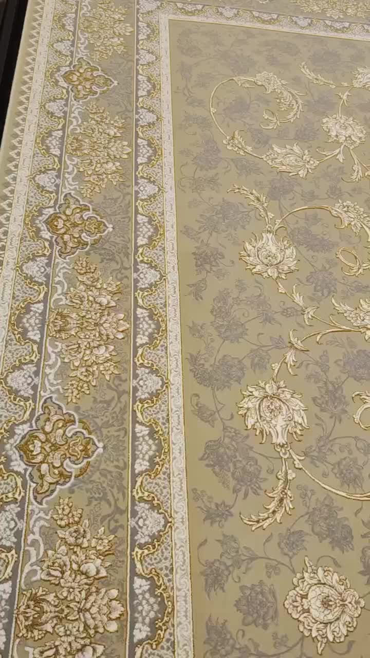 فرش۹متری طلاکوب/۱۲۰۰شانه/ کالکشن موکا موجود|فرش|نهاوند, |دیوار