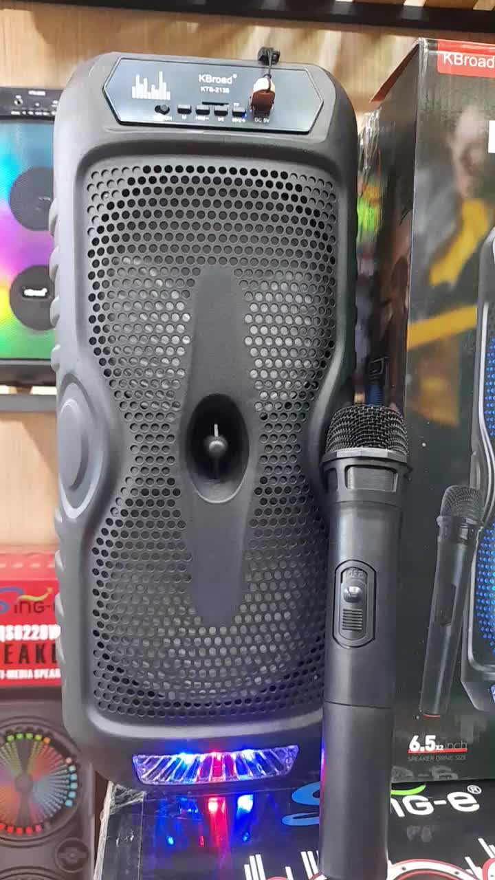 اسپیکر kts2135 / میکرفون بیسیم / باند مسافرتی|سیستم صوتی خانگی|مشهد, پنجتن|دیوار