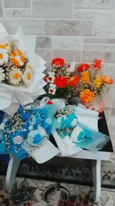 دسته گل های شمع خوشکلمون مناسب برای روز دختر|صنایع دستی و سایر لوازم تزئینی|داراب, |دیوار