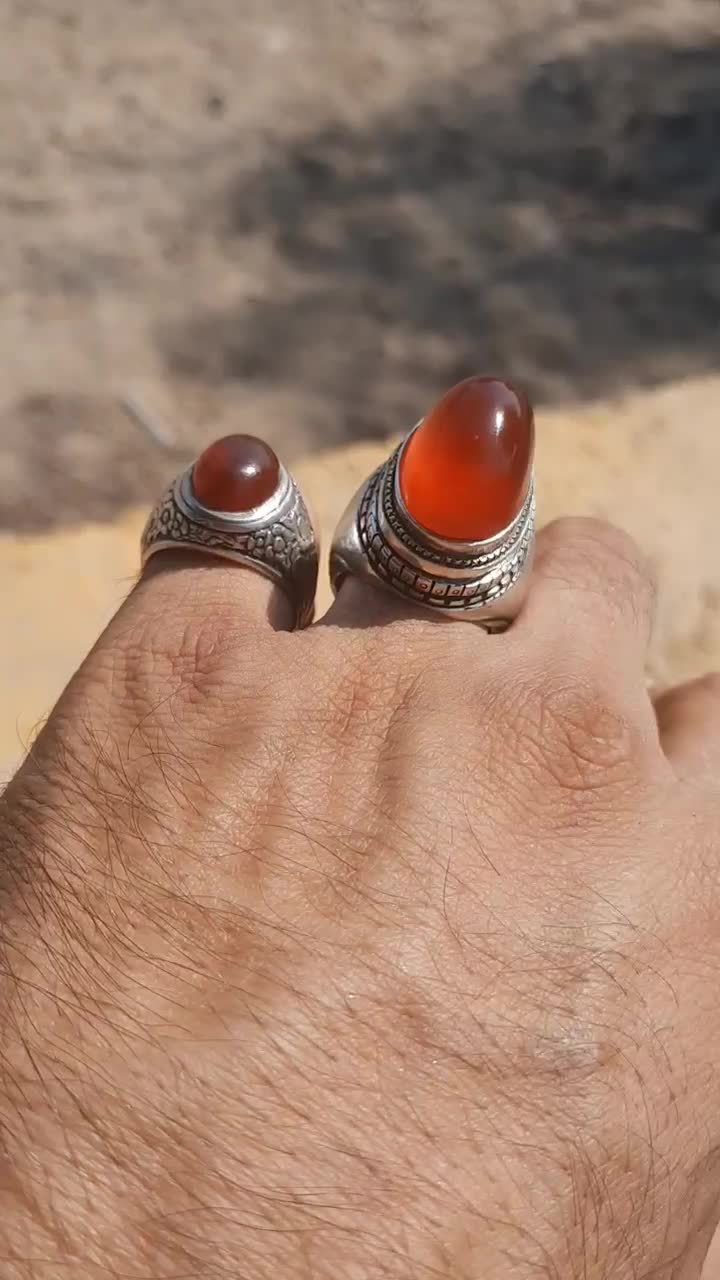 انگشتر شیخ احمدی دوتا سرخ شاه میصود هر۱۰ تومن|جواهرات|بندرعباس, |دیوار