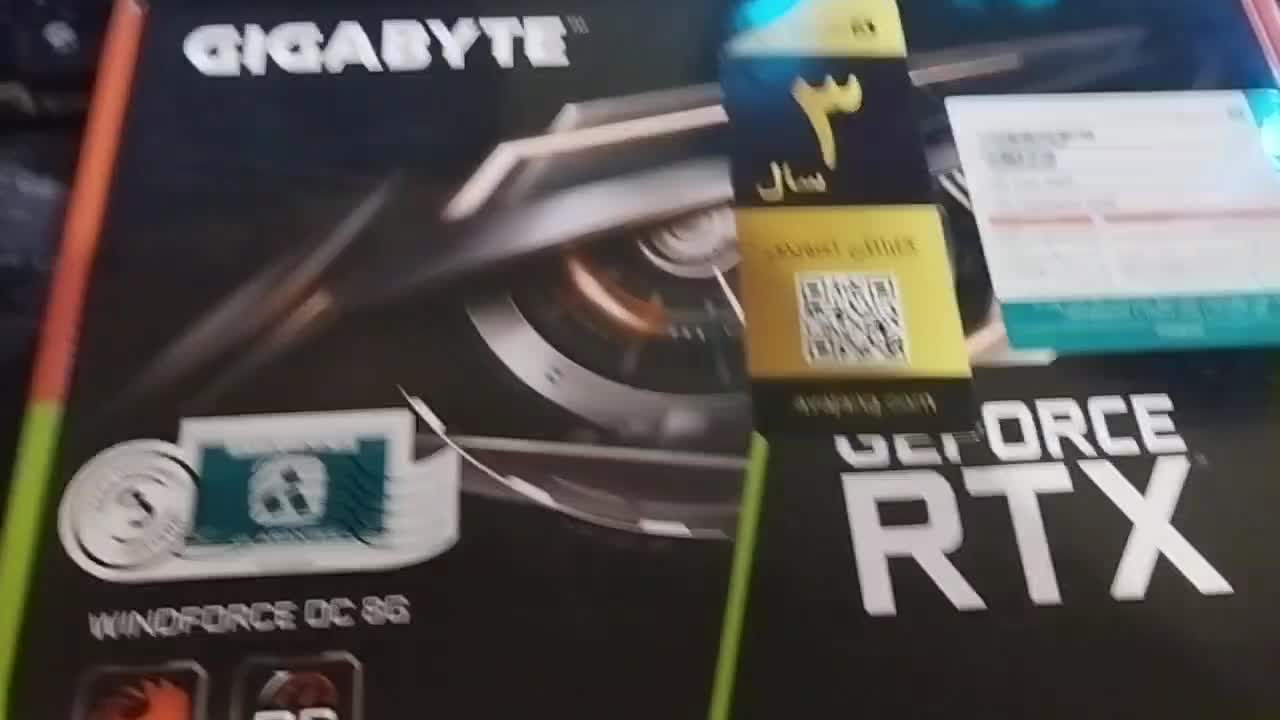 rtx 3050 oc 8g با گارانتی 318 روزه نو نو|قطعات و لوازم جانبی رایانه|اردبیل, |دیوار