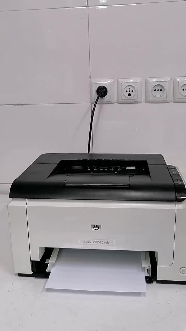 پرینتر رنگی استوک اروپا hp 1025|پرینتر، اسکنر، کپی، فکس|قم, صفائیه|دیوار