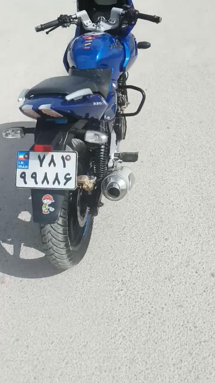 موتور پالس ۲۲۰ پلمپ معاوضه با خودرو|موتورسیکلت|قوچان, |دیوار