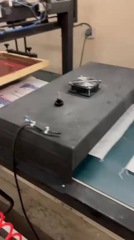 دستگاه چاپ سیلک سه رنگ با خشک کن|ماشینآلات صنعتی|هشتگرد, طاووسیه|دیوار