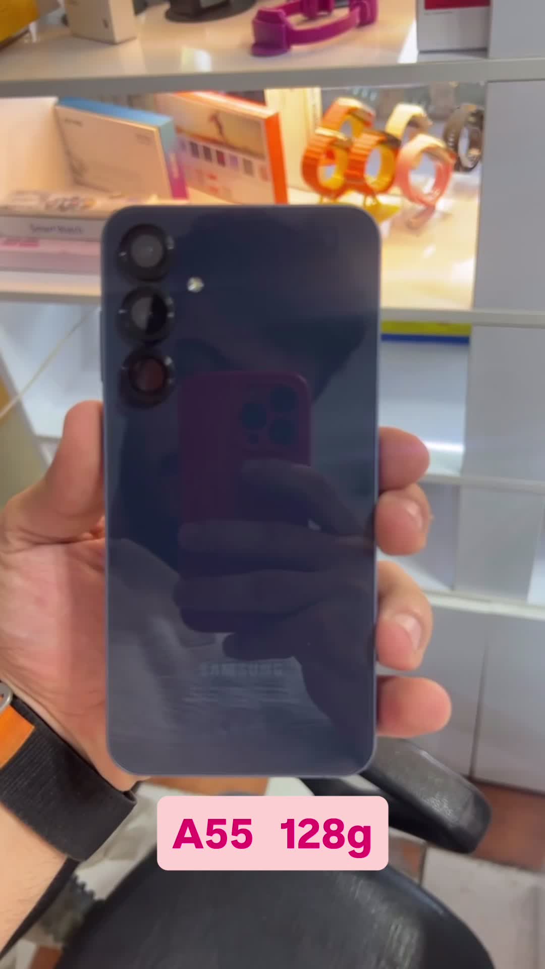 A55 دوعدد ۱۲۸و۲۵۶گیگ درحد صفر بیشتر یکسال گارانتی|موبایل|اندیمشک, |دیوار