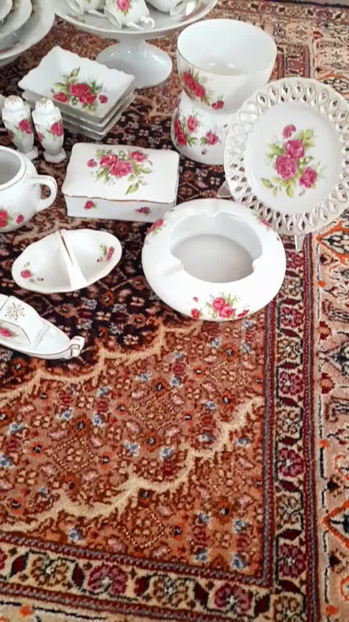 مجموعه بینظیر وتکرارنشدنی گلسرخی مسعود|ظروف سرو و پذیرایی|تهران, شهران شمالی|دیوار