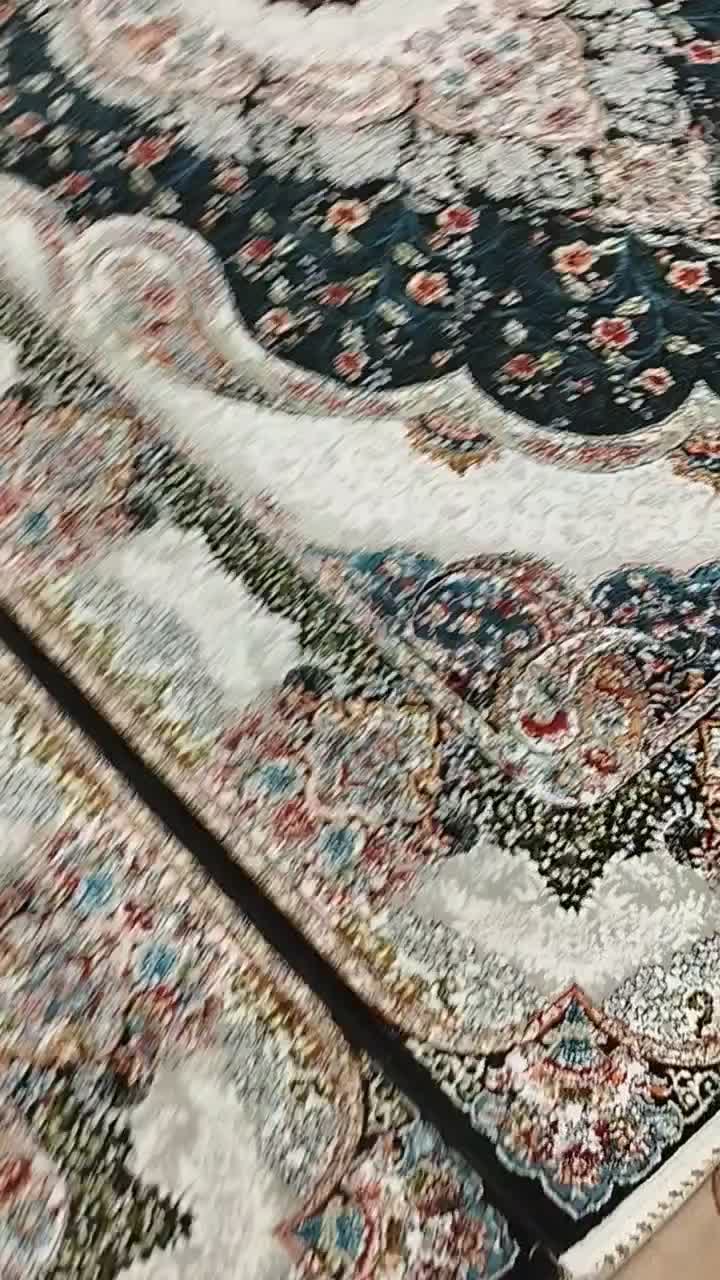 فروش فوری فرش کاملا نخ نونصق قیمت کارخانه|فرش|بیستون, |دیوار