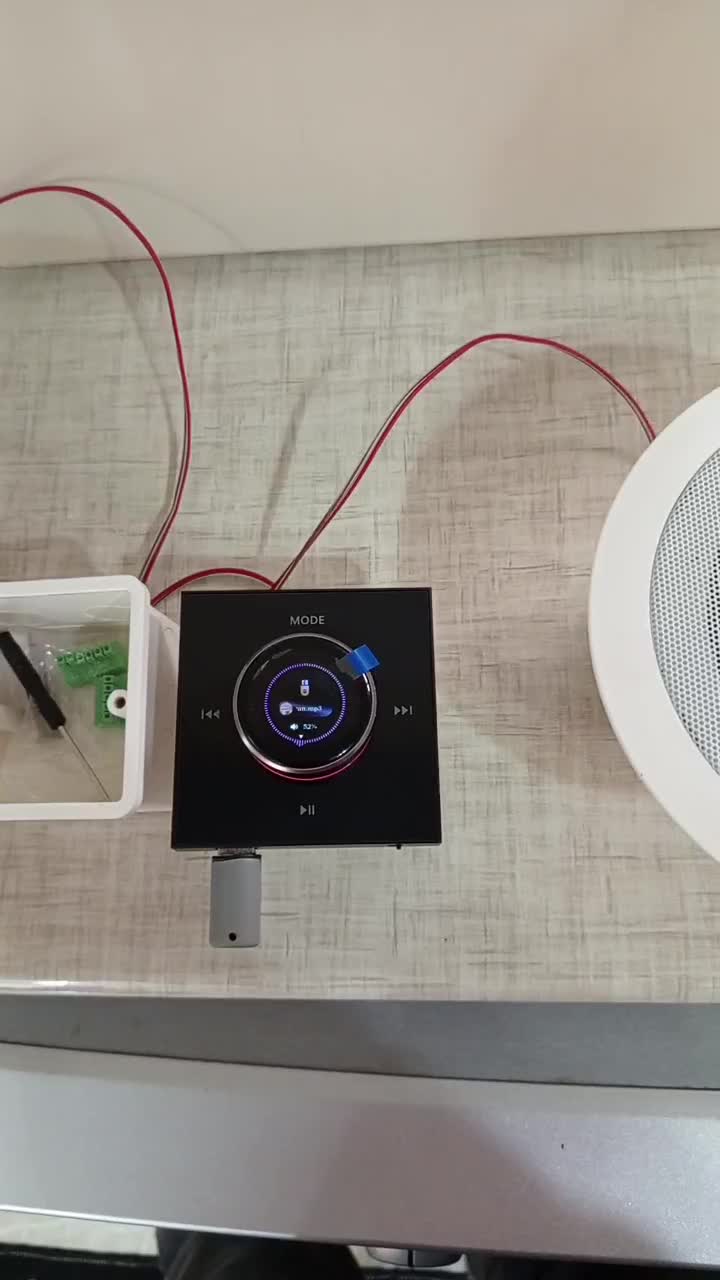 اسپیکر سقفی با پنل دیواری تاچ|سیستم صوتی خانگی|رشت, سعدی (تختی)|دیوار