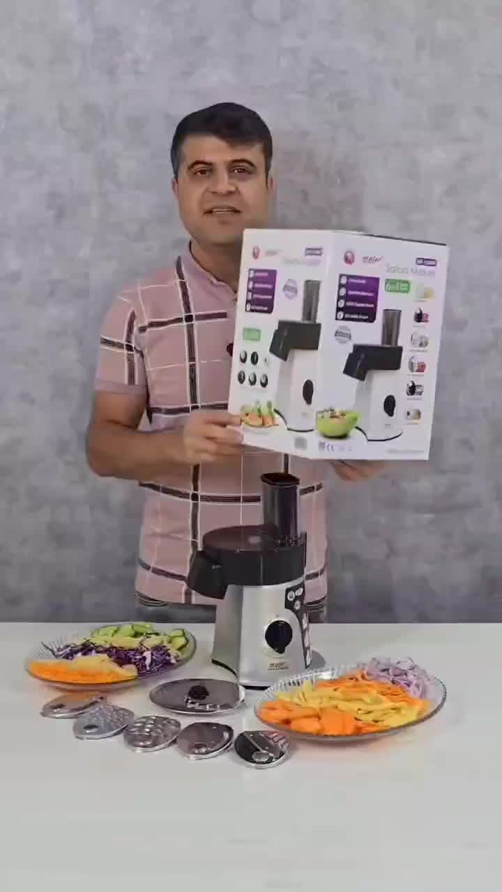 سالاد ساز رنده برقی مایر آلمان غذاساز خردکن همزن|خردکن، آسیاب، غذاساز|قم, محمد آباد|دیوار