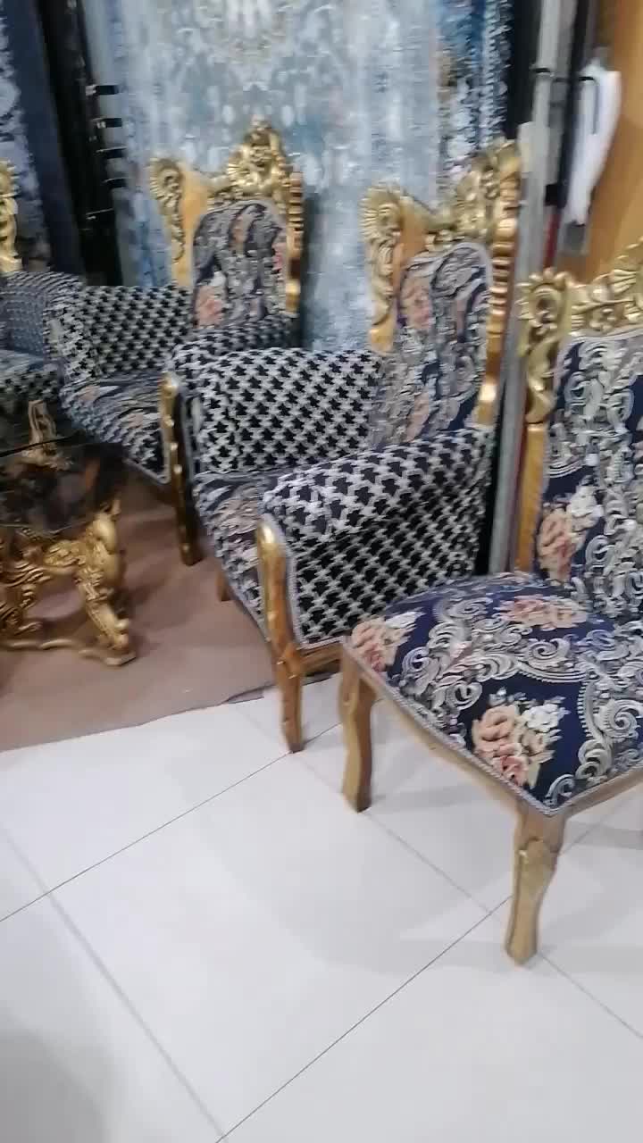 مبل نه نفره سلطنتی در حد نو|مبلمان خانگی و میز عسلی|آزادشهر, |دیوار
