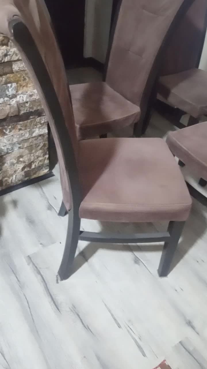 فروش ۴ عدد صندلی چوبی|میز و صندلی غذاخوری|قائم‌شهر, |دیوار