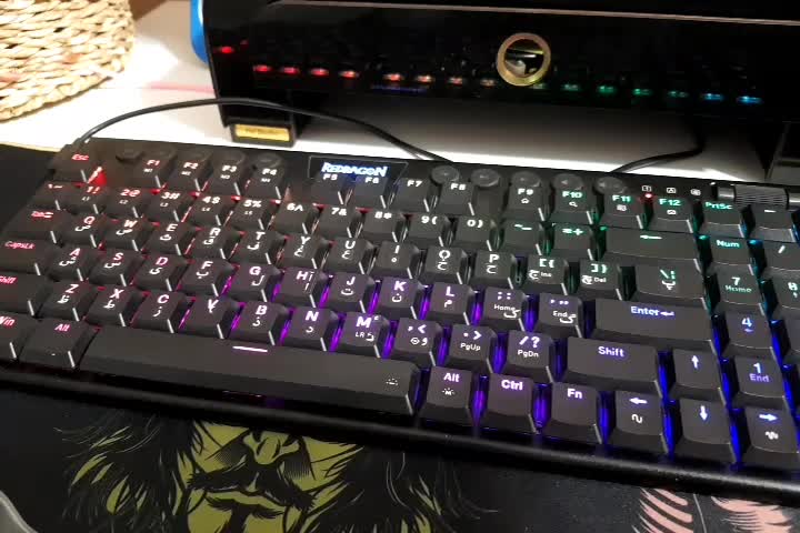 کیبورد مخصوص بازی ردراگون مدل YI K625-KB|قطعات و لوازم جانبی رایانه|تربت جام, نظامی|دیوار