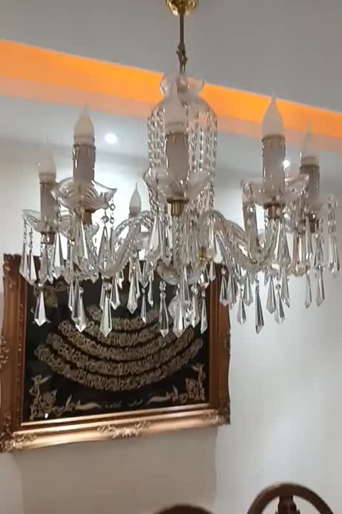 لوستر ۱۰ شاخه اصل ۲ عدد RCR|لوستر و چراغ آویز|تهران, امانیه|دیوار