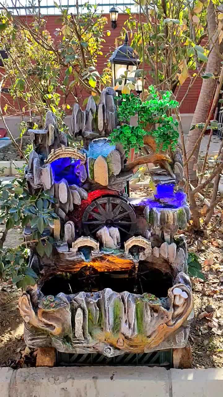 آبنما آبشاری بزرگ سالم|مجسمه، تندیس، ماکت|پردیس, فاز ۳|دیوار