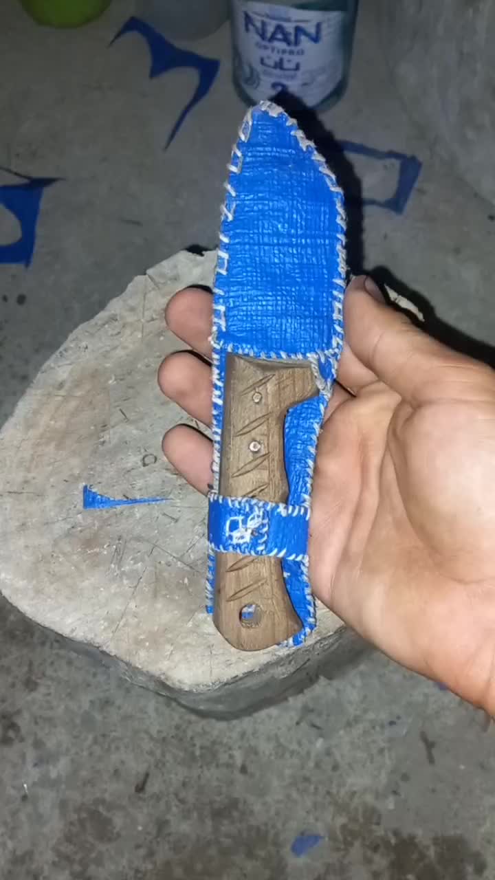 چاقو کمری با غلاف دست دست ساز|کلکسیون و سرگرمی|کردکوی, |دیوار