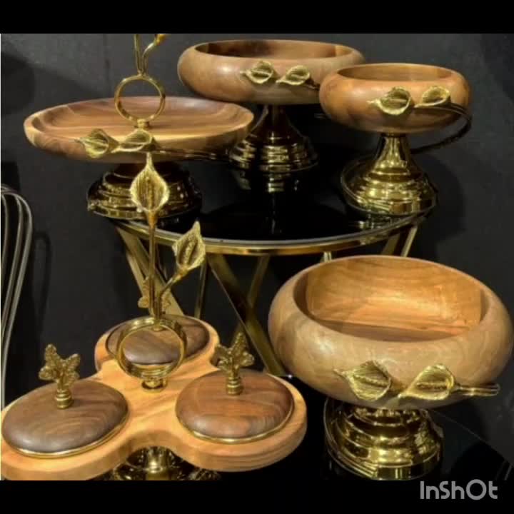 ظروف چوبی و..خراطی وcnc|ظروف سرو و پذیرایی|قرچک, قشلاق جیتو|دیوار