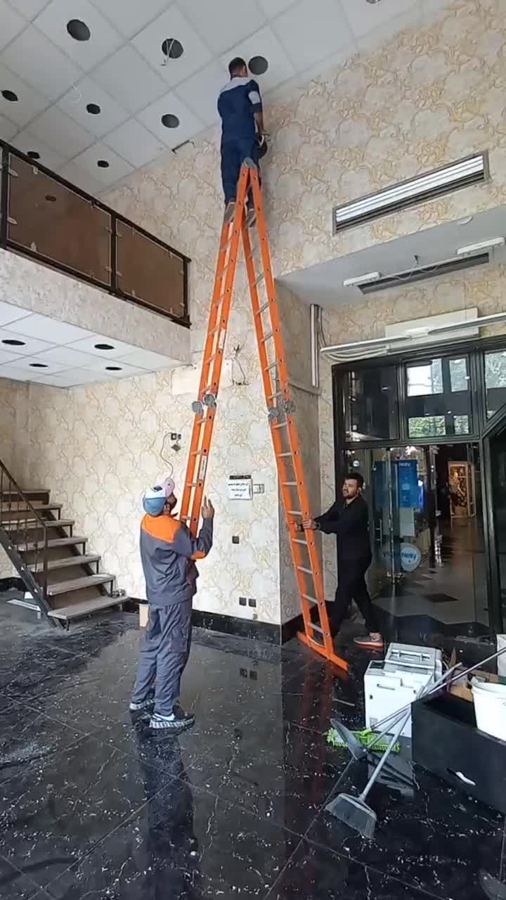 اجاره نردبان تحویل در محل شما فوری نوروزی|خدمات پیشه و مهارت|تهران, سعادتآباد|دیوار