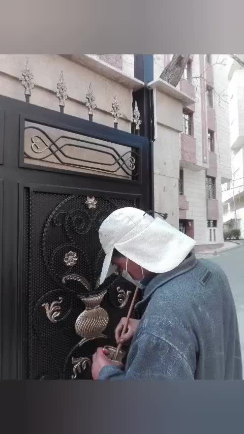 نقاشی ساختمان/رنگ آمیزی/رنگ کاری درب پارکینگ پنجره|خدمات پیشه و مهارت|کرج, ساماندهی|دیوار