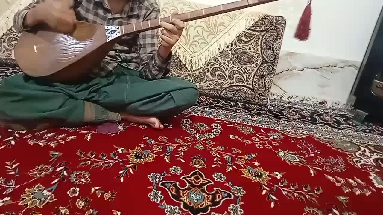 دوتار حرفه‌ای|سازهای سنتی|بیرجند, |دیوار