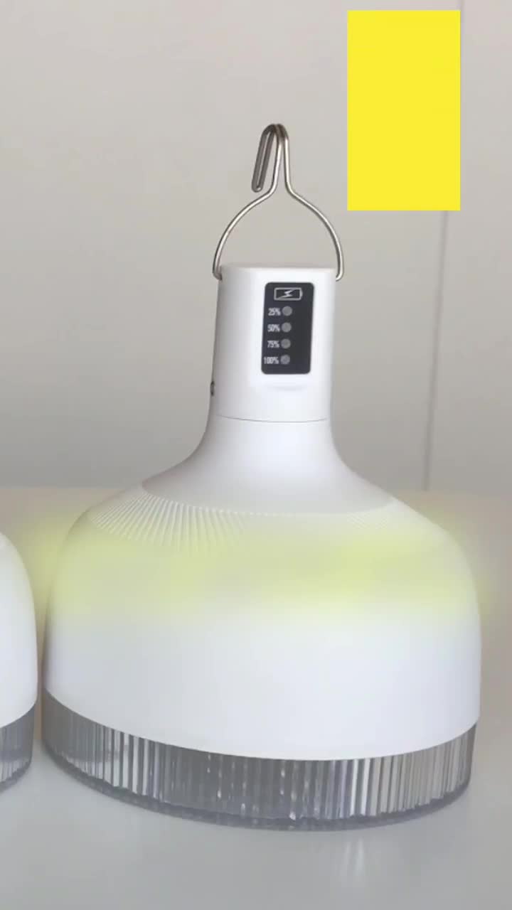 لامپ آویزدار شارژی DP-7813T + پنل خورشیدی|لامپ و چراغ|تهران, باغ فیض|دیوار