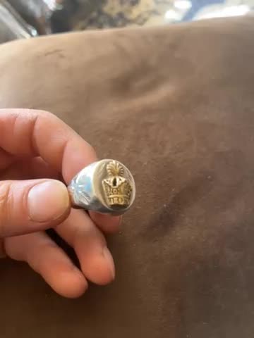 انگشتر تاج رضاشاهی|کلکسیون اشیاء عتیقه|شهرکرد, |دیوار