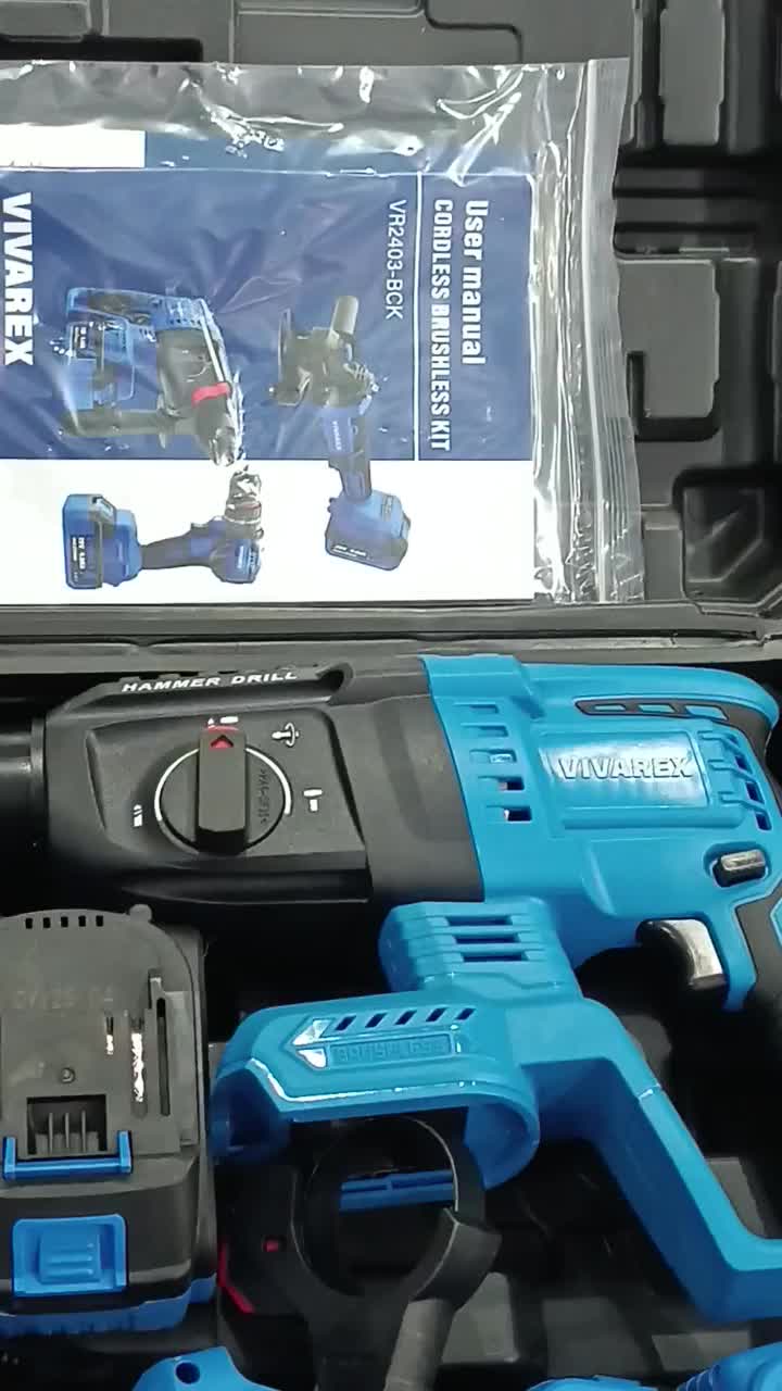پک سه عددی دریل شارژی ویوارکس|مصالح و تجهیزات ساختمان|سبزوار, امیریه|دیوار