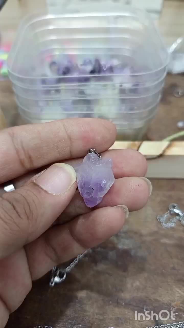 سنگ گردنبند آمیتیست|جواهرات|قم, یزدانشهر|دیوار