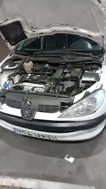 پژو 206 تیپ 3سفید مدل98|خودرو سواری و وانت|تهران, بریانک|دیوار