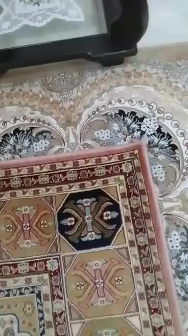 فرش ۶ متری ابریشم تخفیف دارد|فرش|آستانه اشرفیه, |دیوار