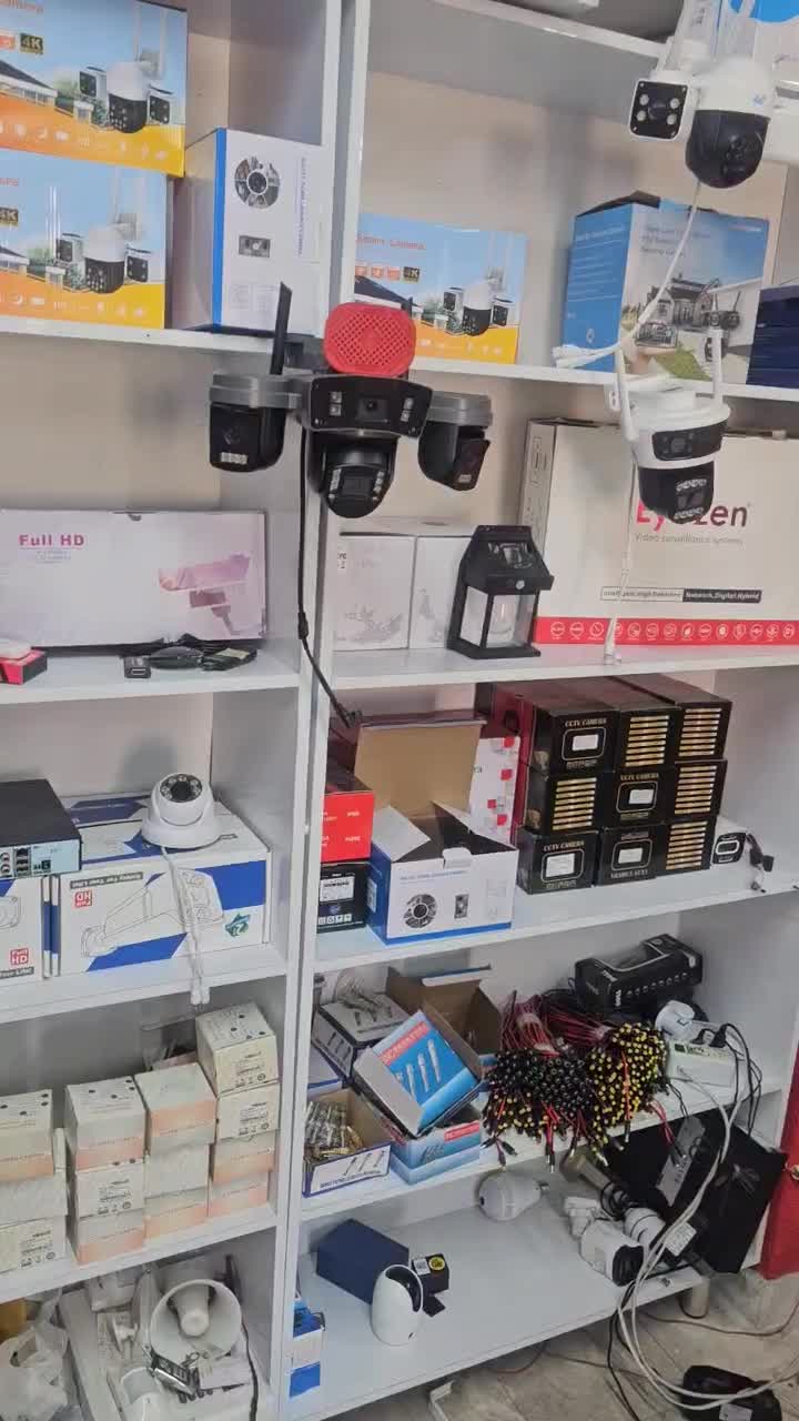 دوربین سیمکارتی ۴ لنز واقعی با آژیر قوی|دوربین مداربسته|شیراز, زند|دیوار