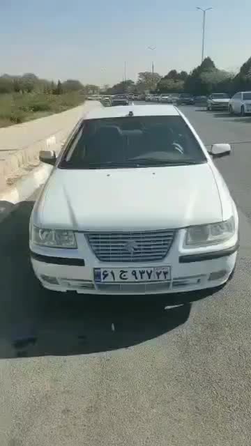 سمند EF7 مدل ۹۶ سفید،بی رنگ،بی ضربه،کم کار،کارمندی|خودرو سواری و وانت|فولادشهر, مسکن مهر فولادشهر|دیوار