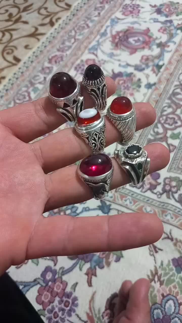 انگشتر دست ساز|جواهرات|آبیک, |دیوار