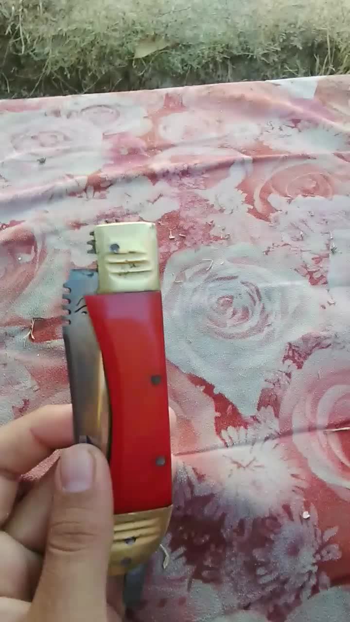 چاقو دنده ای قدیمی|کلکسیون اشیاء عتیقه|تویسرکان, |دیوار