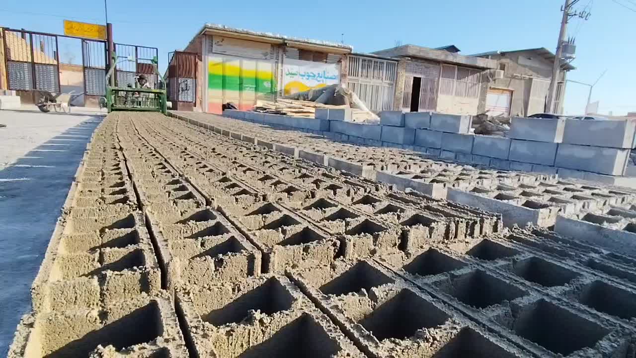 دستگاه بلوک زن دو موتوره|ماشینآلات صنعتی|اسفراین, |دیوار