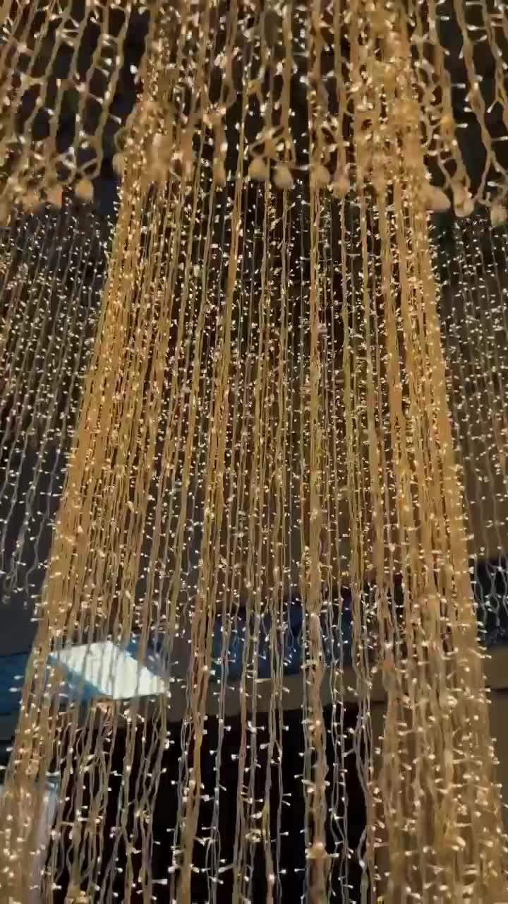 ساخت لوسترهای عظیم الجثه با ریسه های متراژ بالا|لوستر و چراغ آویز|شیراز, فخرآباد (دروازه کازرون)|دیوار