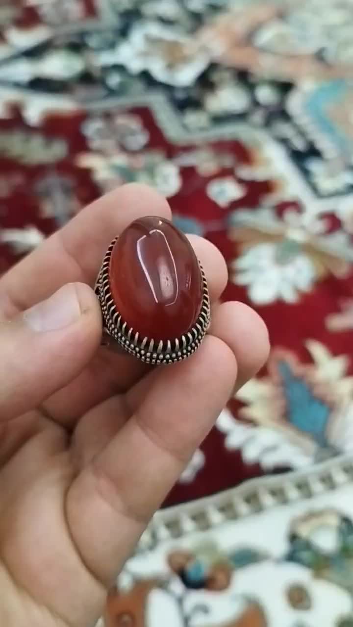عقیق سرخ رکاب چنگی|جواهرات|تهران, شهرک دانشگاه|دیوار