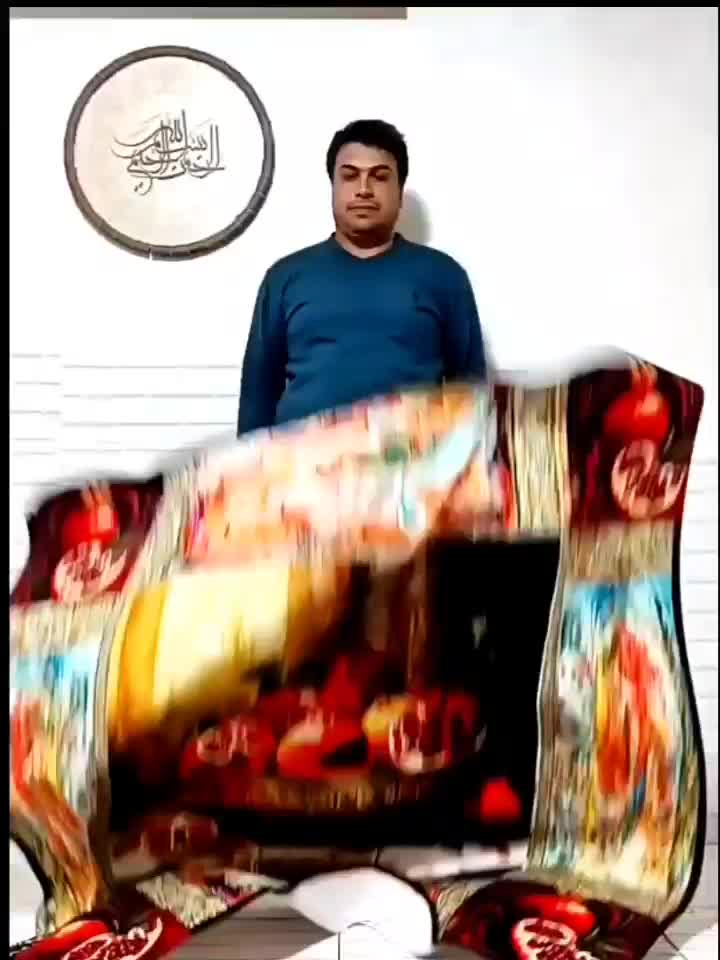 رومیزی یلدا انار تک وعمده|پرده، رانر، رومیزی|شیراز, حافظیه|دیوار