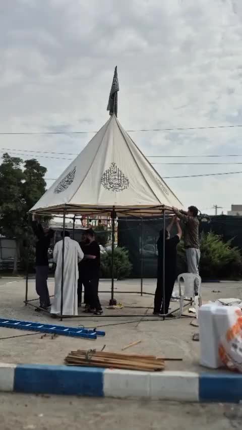 خیمه ایستگاه صلواتی چایخانه|کوهنوردی و کمپینگ|قم, وادی السلام|دیوار