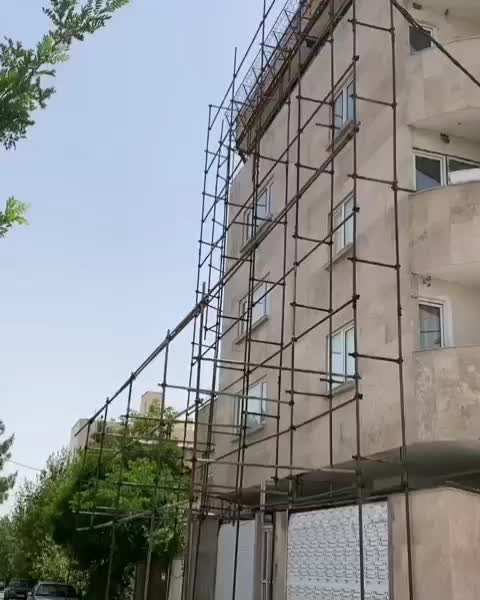 نصب سریع.داربست فلزی نماآسانسورچهارپایه چرخدار|خدمات پیشه و مهارت|مشهد, سجاد شهر|دیوار