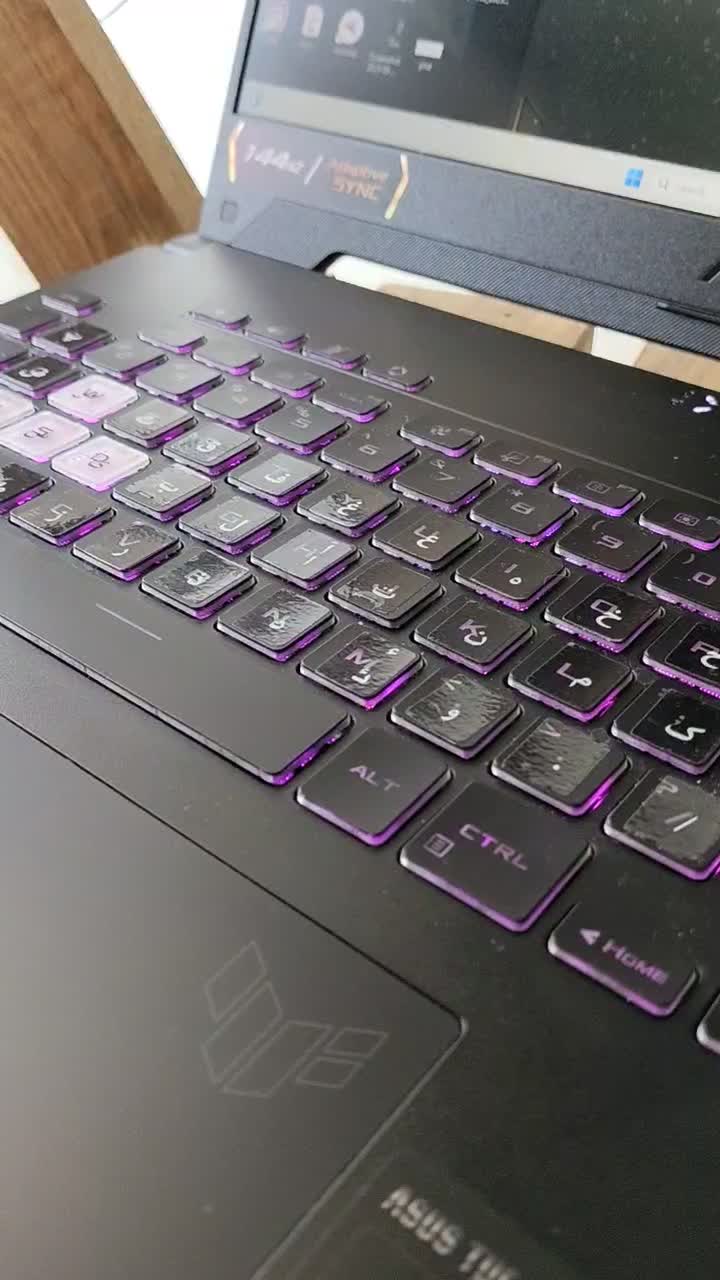 لپ تاپ  asus tuf gaming F15 fx507z|رایانه همراه|اصفهان, فیض|دیوار