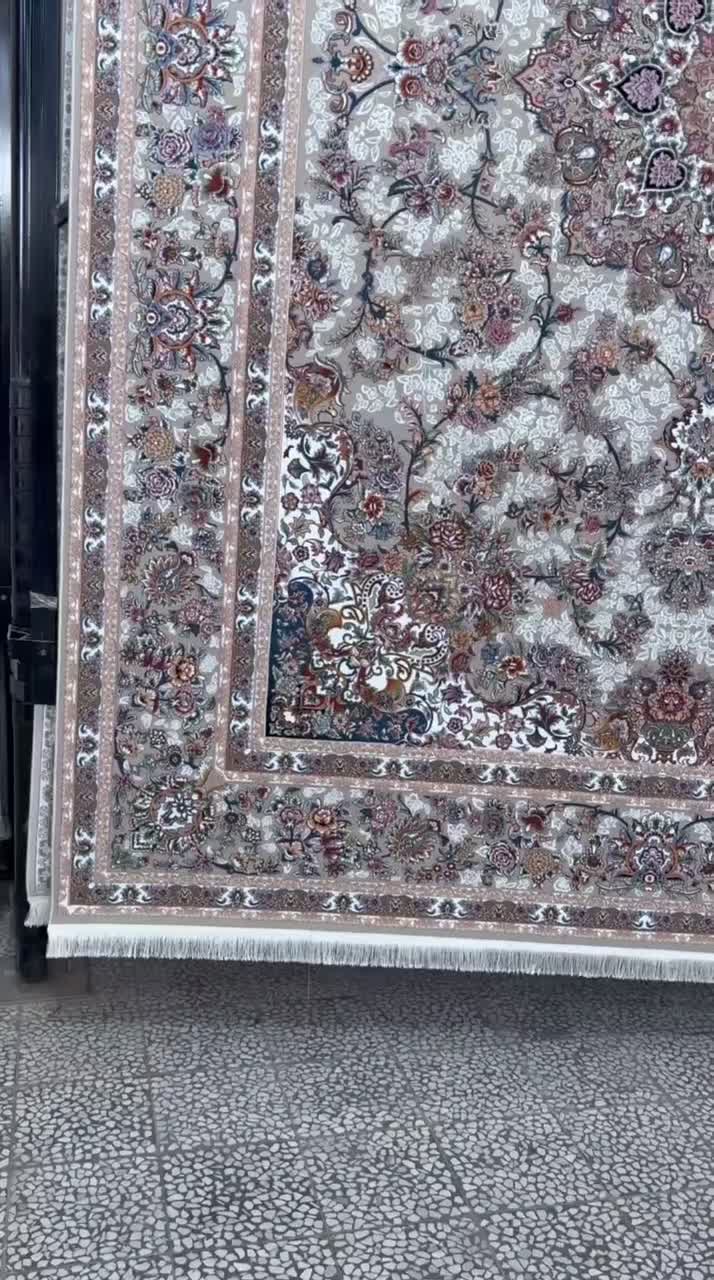 فرش طرح سلطان تبریز1200شانه|فرش|کاشان, مزرعه نو|دیوار