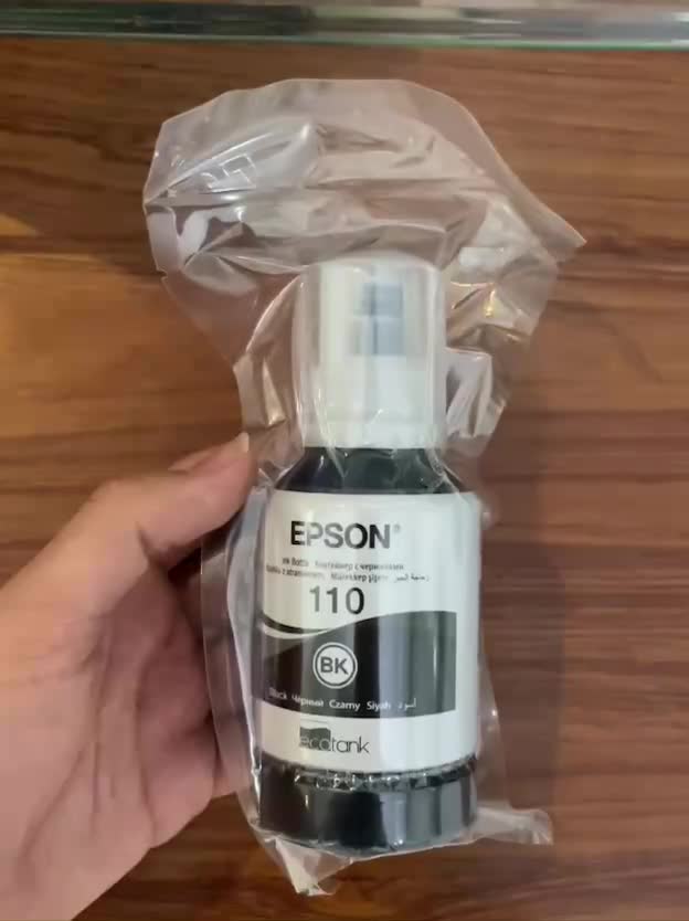 جوهر مشکی پرینتر چاپگر EPSON اپسون 110 اورجینال|پرینتر، اسکنر، کپی، فکس|تهران, خلیج فارس|دیوار